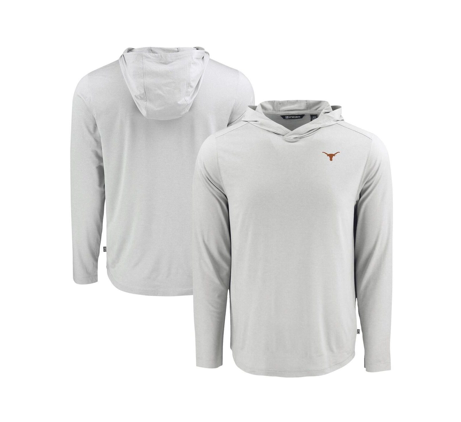Cutter & Buck Мужской серый худи Long Sleeve Coastline Epic Comfort Eco