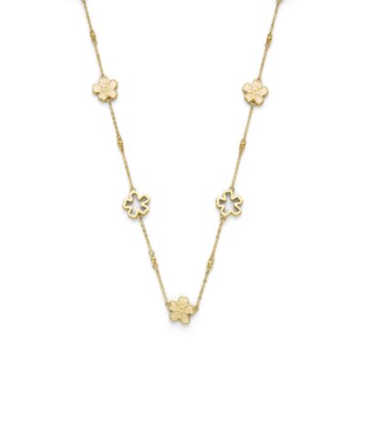 Женское ожерелье Olivia Burton Forget Me Not Gold Tone Stainless Steel