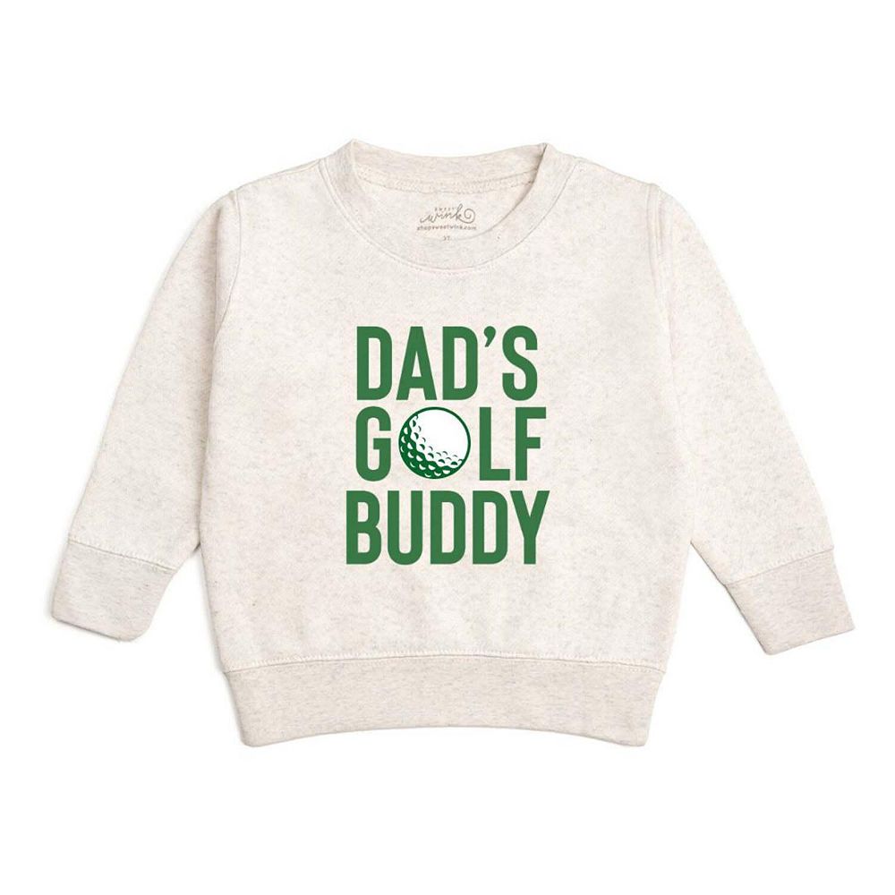 Свитшот Sweet Wink для малышей Dad's Golf Buddy