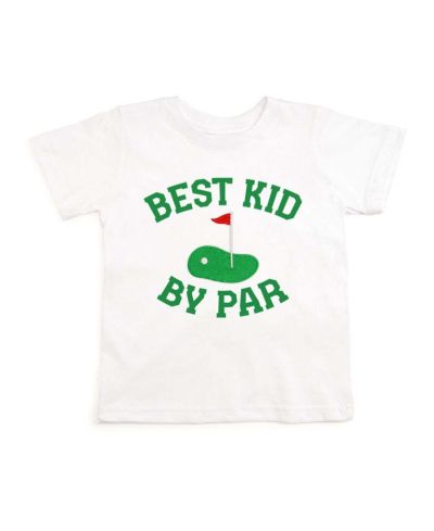 Sweet Wink Little Boys Best Kid By Par Patch Short Sleeve T-Shirt