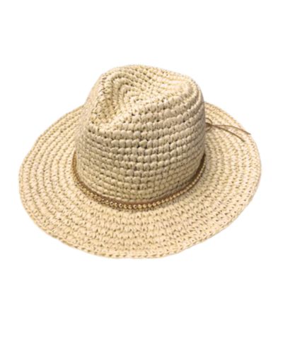 Marcus Adler Straw Panama Hat