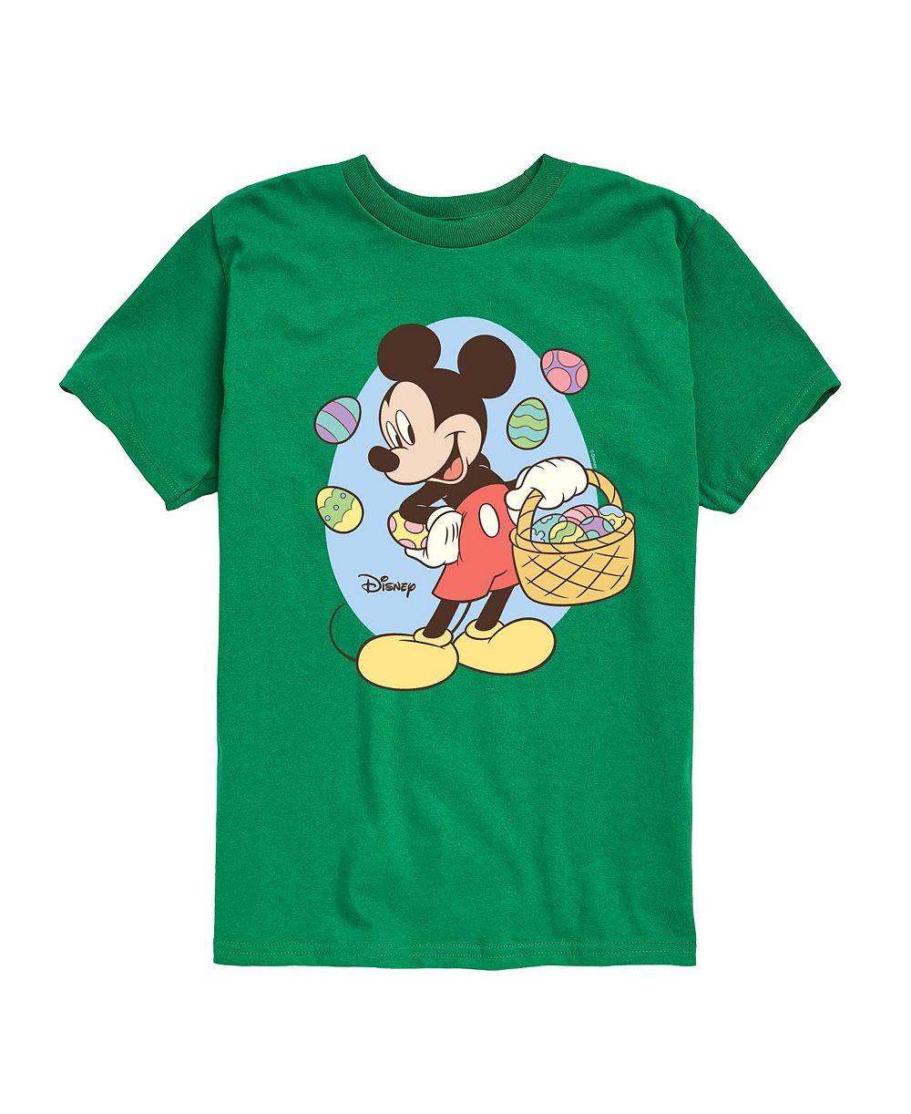 Disney Детская футболка Mickey Easter Basket с принтом, короткий рукав, рост 2T-5T
