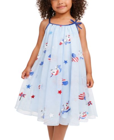 Детское пышное платье Pink & Violet Mesh Fluffy 2T-6X