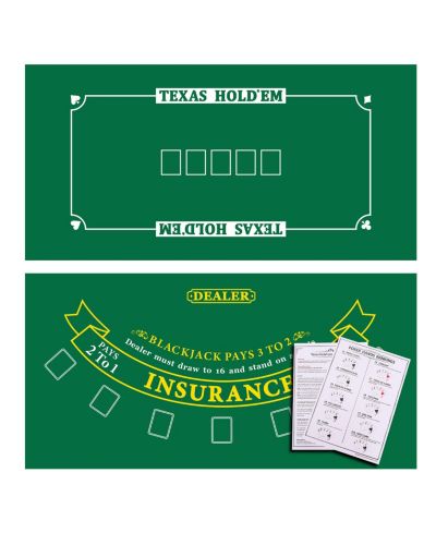 Blackjack & texas hold'em poker