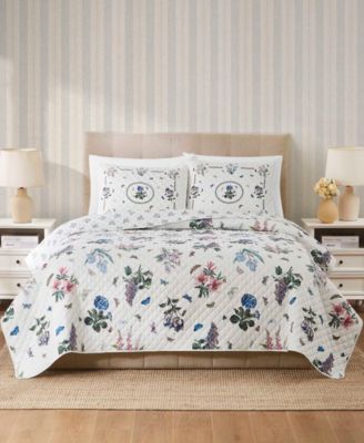 Portmeirion Botanic Garden Reversible 2-Pc. Quilt Set, Twin