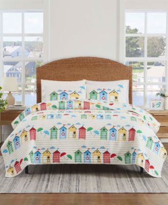 Avanti Cabanas Reversible 3-Pc. Quilt Set, King