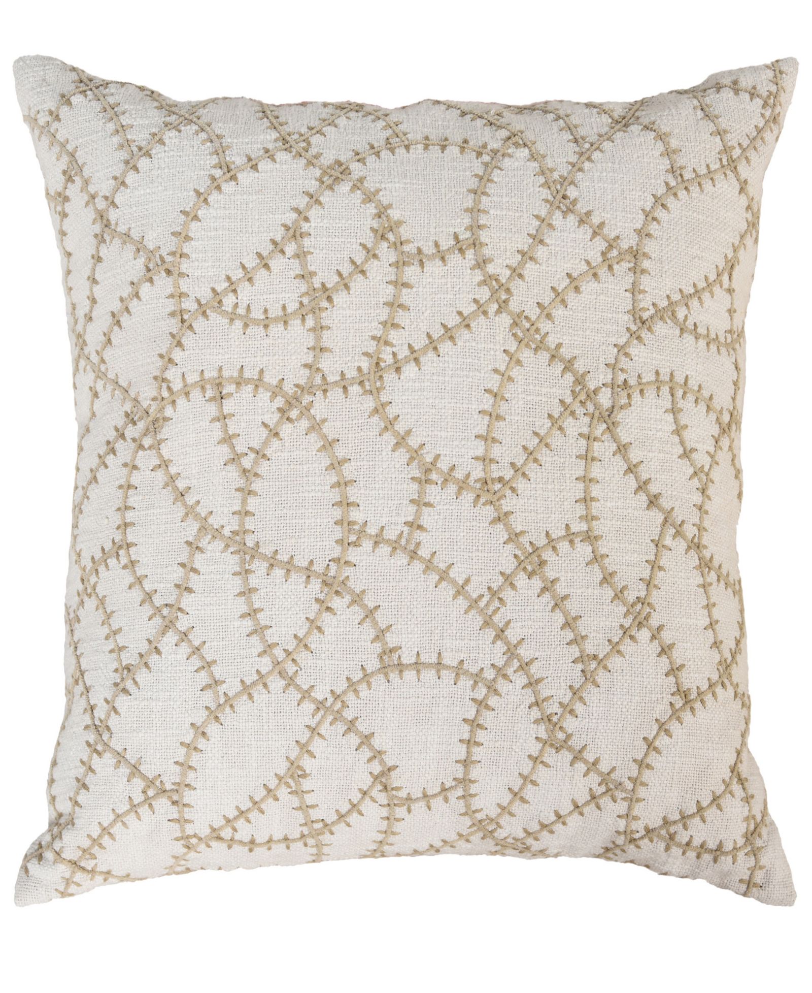 Rizzy Home Alice Cotton Decorative Pillow, 20" x 20"