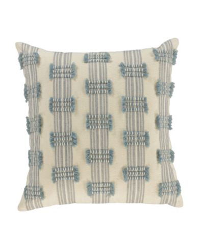Декоративная подушка Rizzy Home Lena Cotton Blend 18" x 18"
