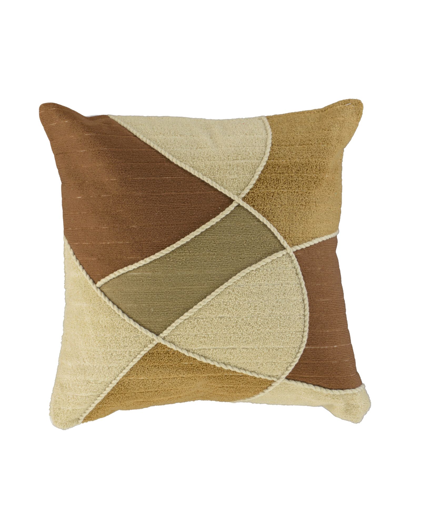 Rizzy Home Francy Cotton Decorative Pillow, 18" x 18"