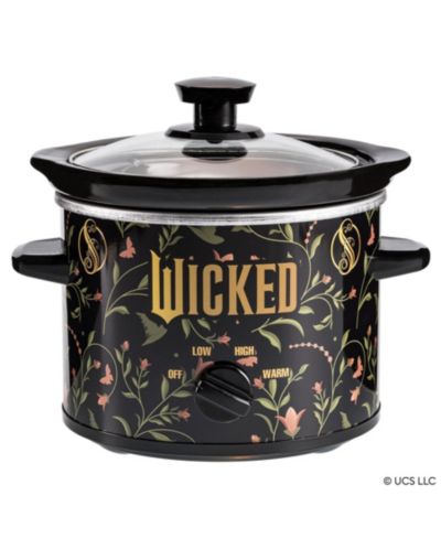 Uncanny Brands Wicked 2qt Slow Cooker - Small Kitchen Appliance