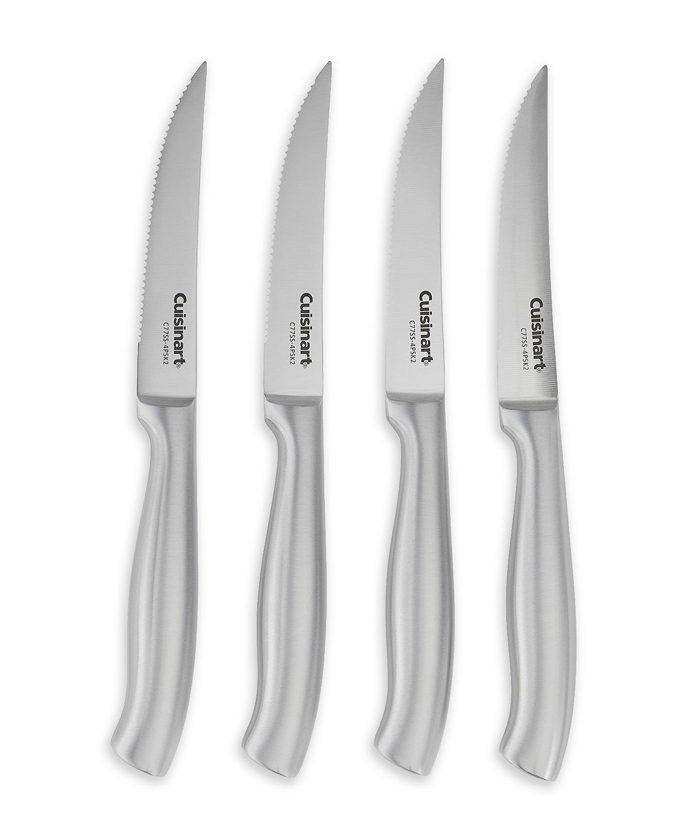 Cuisinart 4-Piece Stainless-Steel Hollow Handle Steak Knife Set