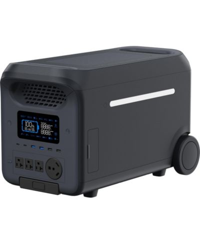 Mondawe 614Wh-1000W Portable Power Station with Bidirectional Fast AC Charging