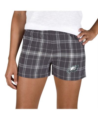 Шорты Concepts Sport Women's Charcoal/Gray Philadelphia Eagles Ultimate Flannel