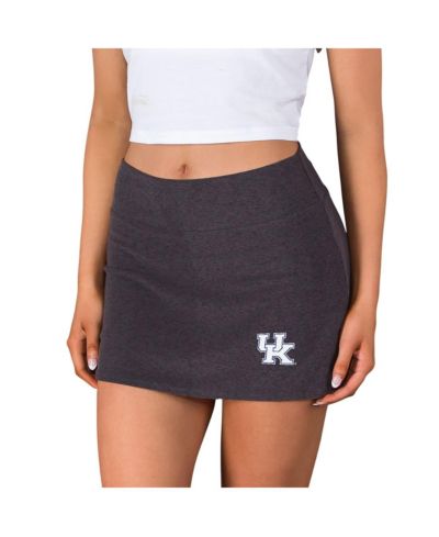 Женская юбка-шорты Concepts Sport Kentucky Wildcats Centerline Knit, угольный цвет