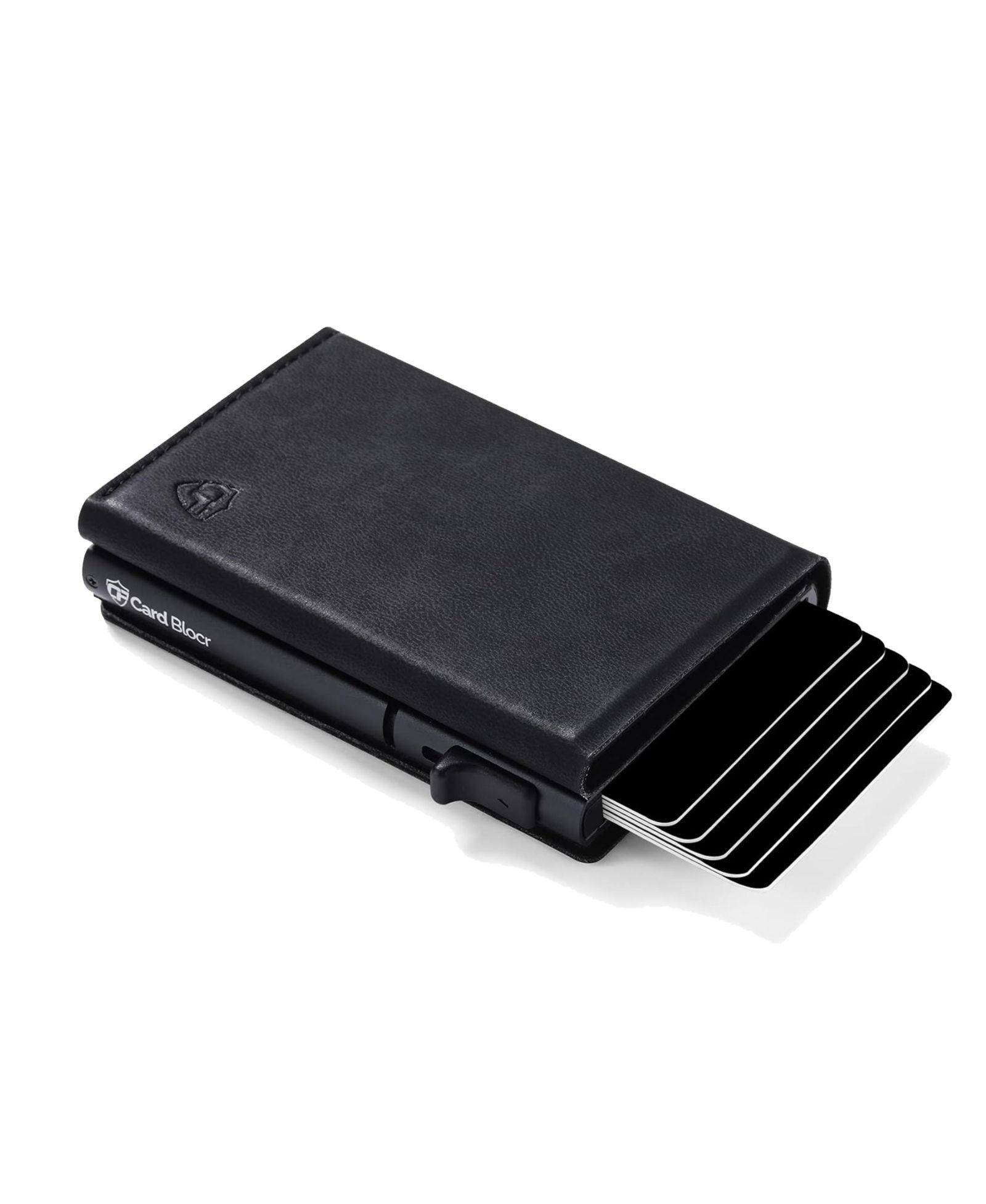 Мужской кошелек Conceal Plus Card Blocr Slim RFID Blocking, черный PU Leather