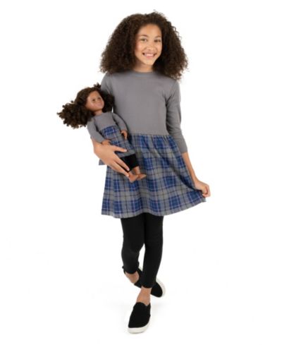 Plaid dark grey