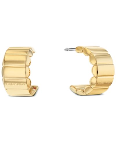 Женские серьги Calvin Klein Modern Repetition из нержавеющей стали с золотым оттенком