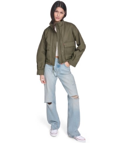 Levi's Women's Cropped Surplus Jacket