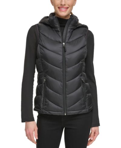 Женский пуховый жилет Charter Club Packable Hooded