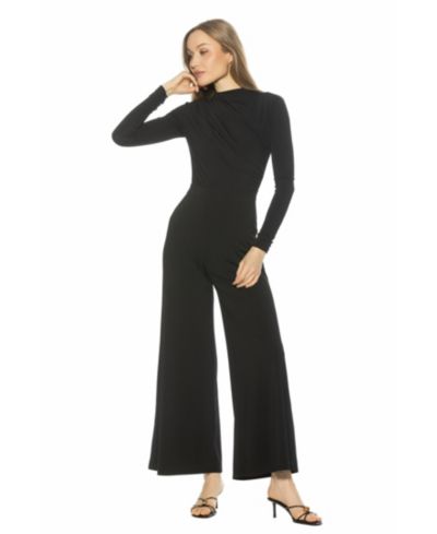Женский комбинезон Alexia Admor Yael Long Sleeve Ruched Top
