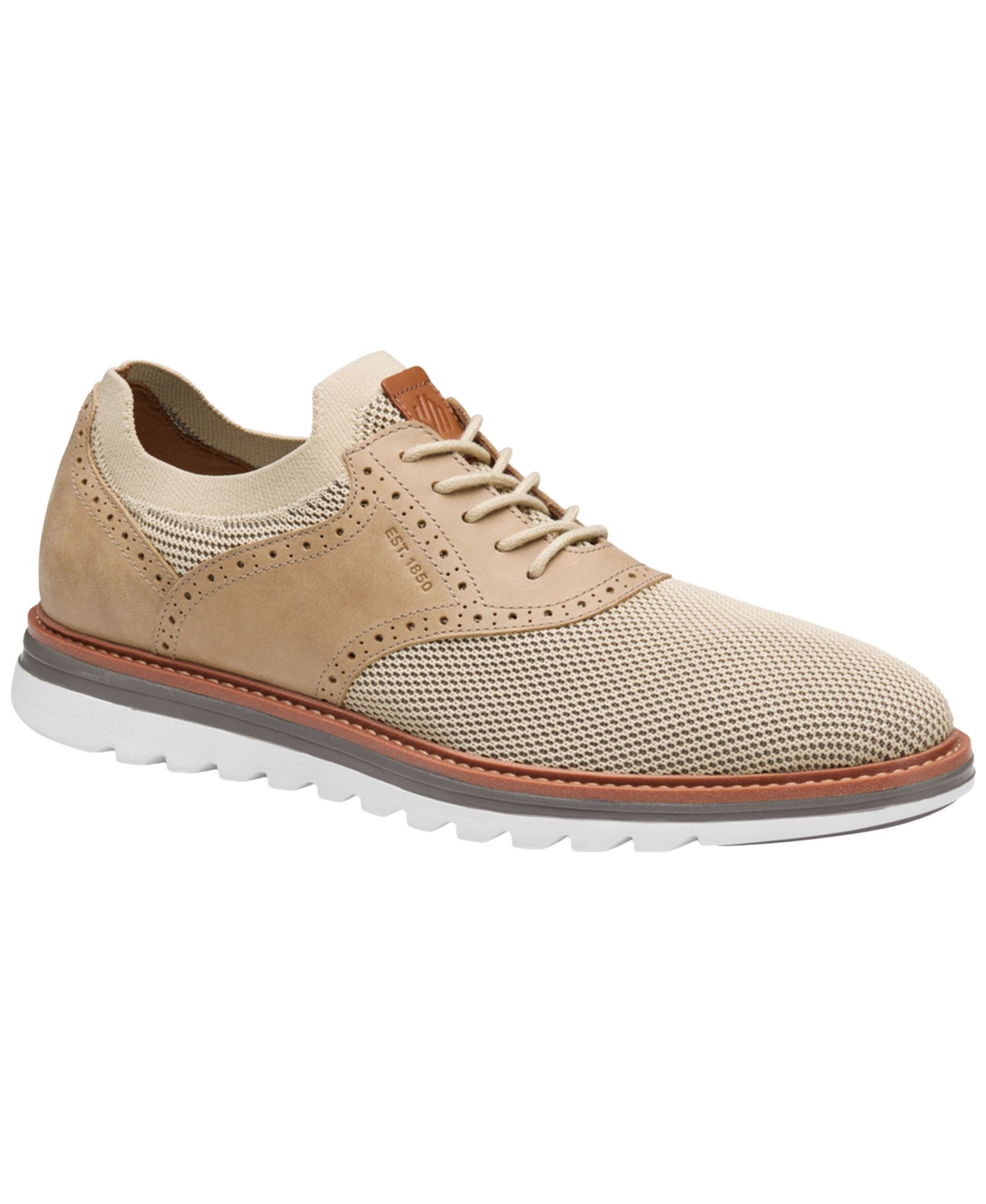 Мужские туфли Johnston & Murphy Braxton Knit Saddle