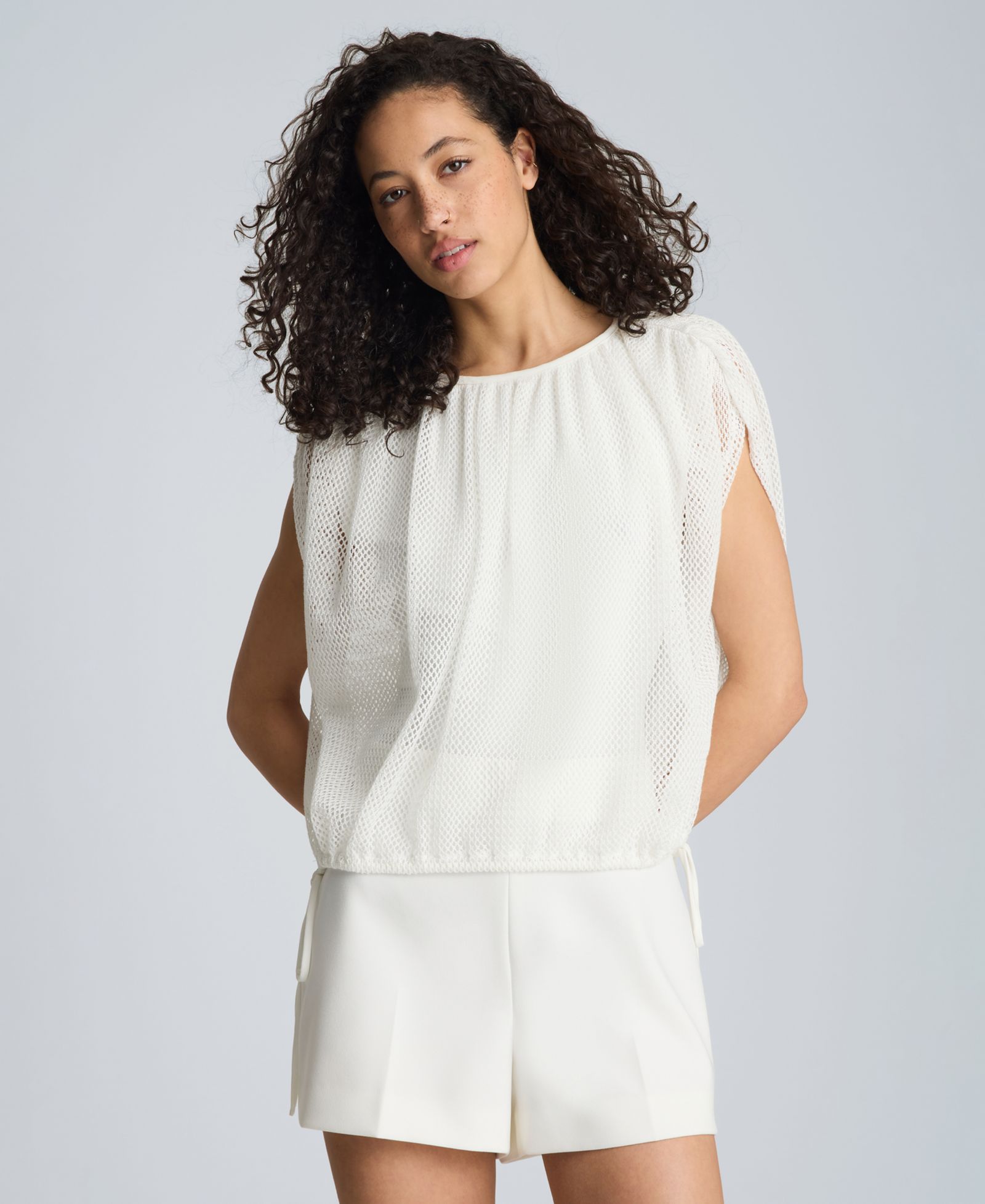 Женский кроп-топ Kenneth Cole Pull-On Bubble
