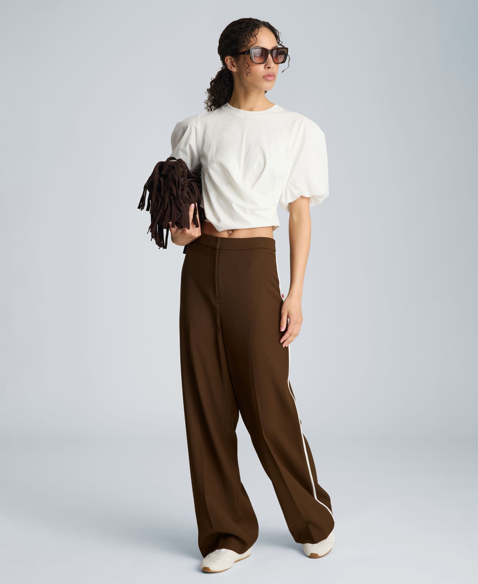 Женские брюки Kenneth Cole High-Rise Side Piping