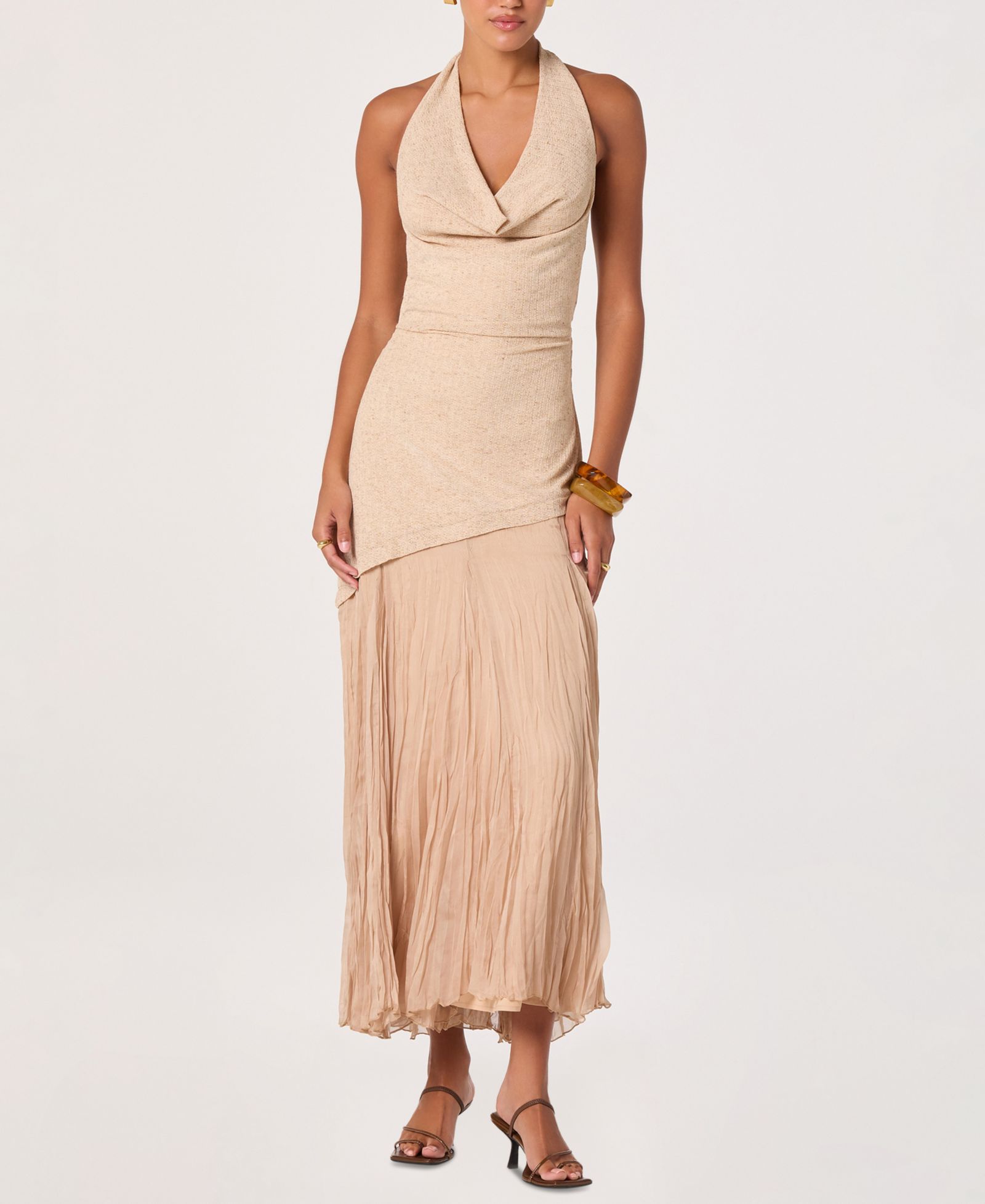 Женское платье ASTR the Label Halter Neck