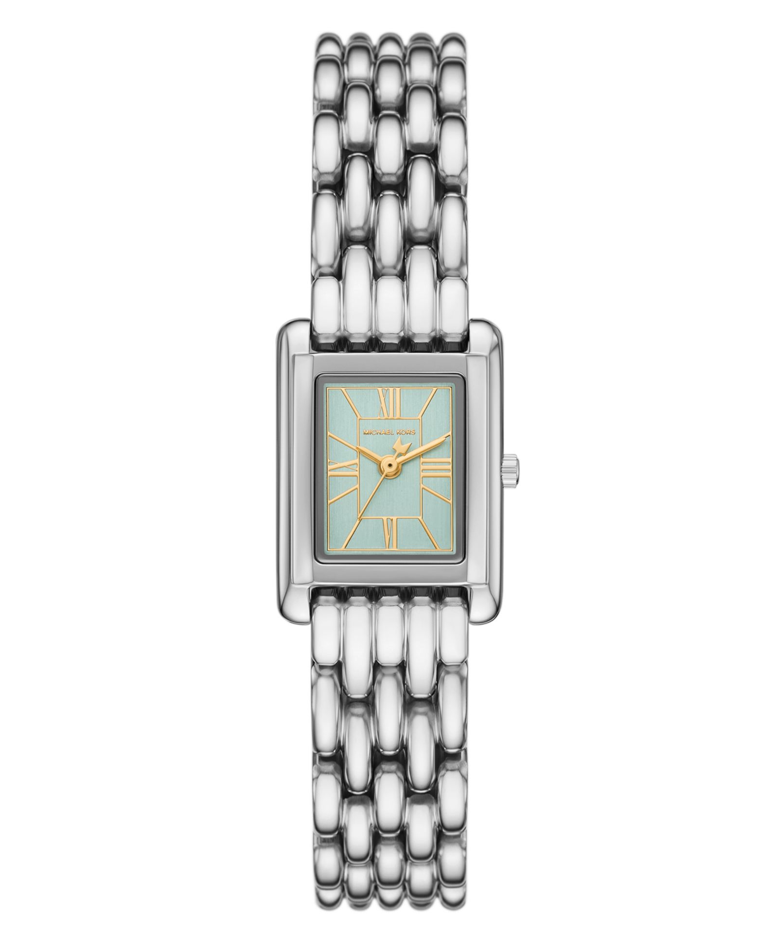 Женские серебряные часы Michael Kors Essex Quartz Three-Hand Stainless Steel 27mm
