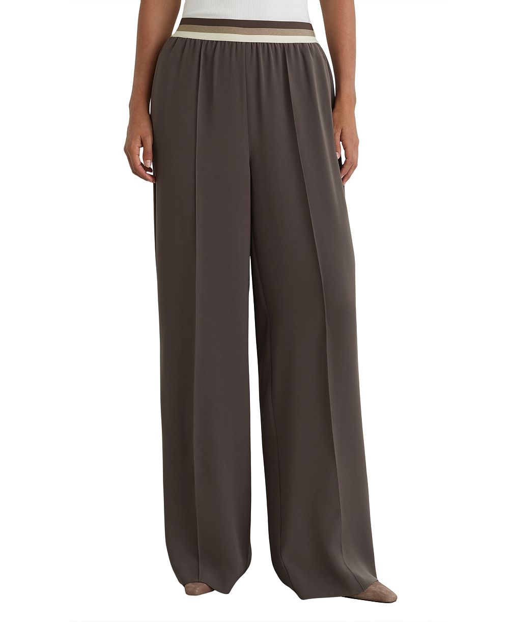 REISS женские брюки с широкими штанинами и эластичным поясом Sonnie, Petite