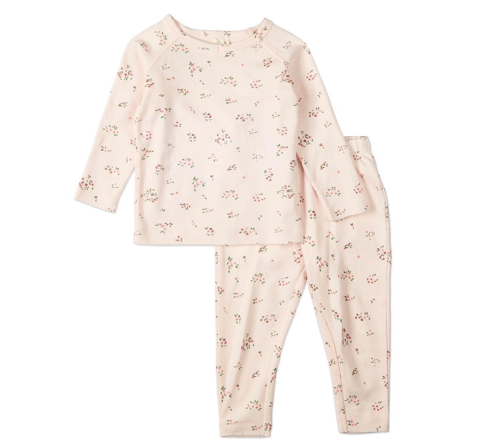 MeMoi Детский хлопковый домашний костюм MeMoi Cameo Florals, 2 части