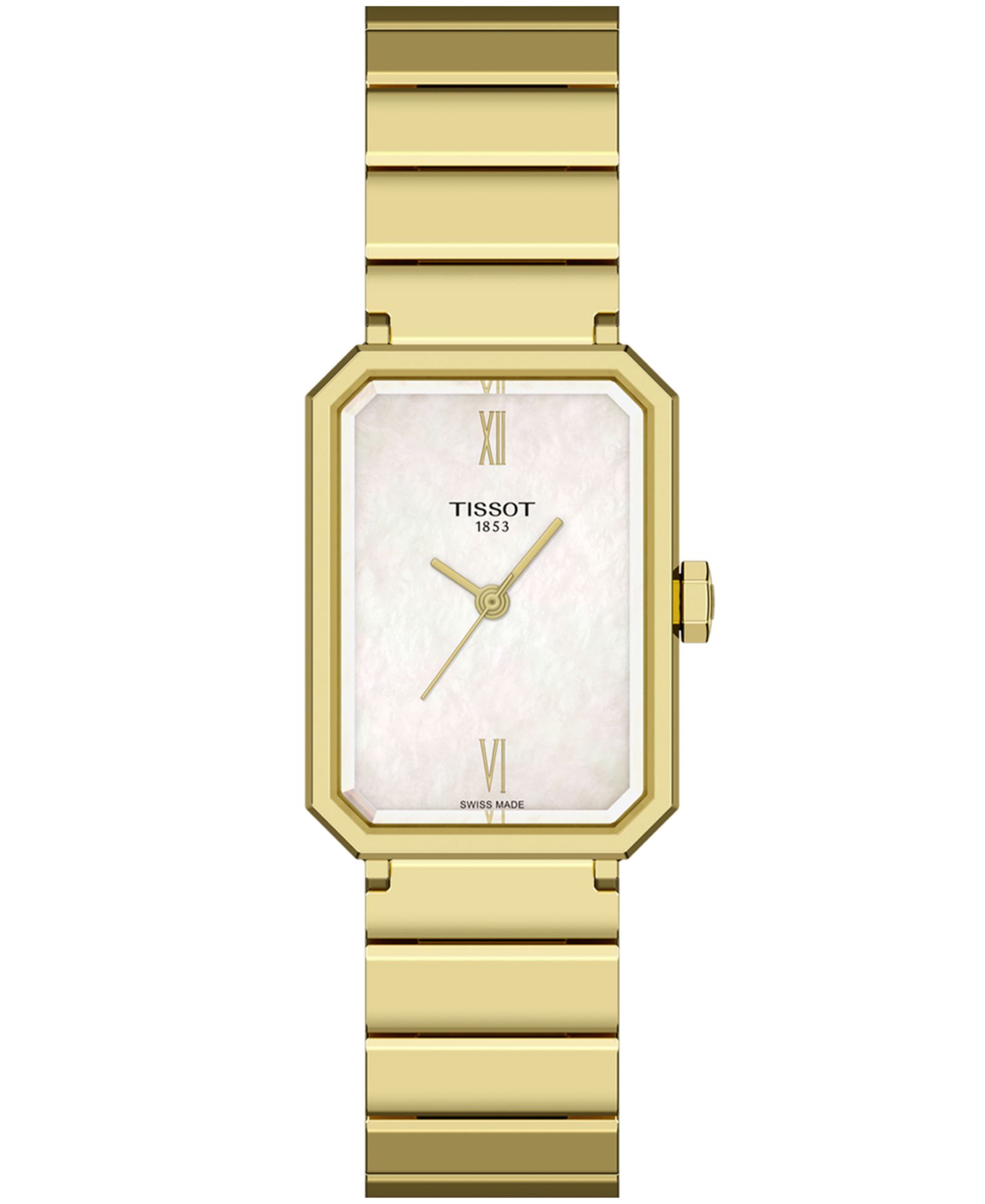 Tissot Women's Gold Tone Stainless Steel Watch, 21.80mm