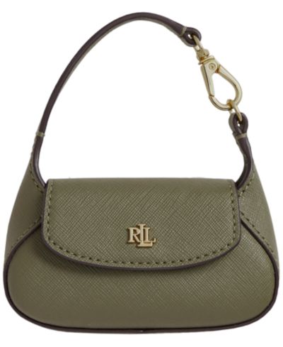 Lauren Ralph Lauren Schylar Crosshatch Leather Charm