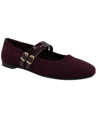 Jones New York Women's Serity Knit Mary Jane Flats