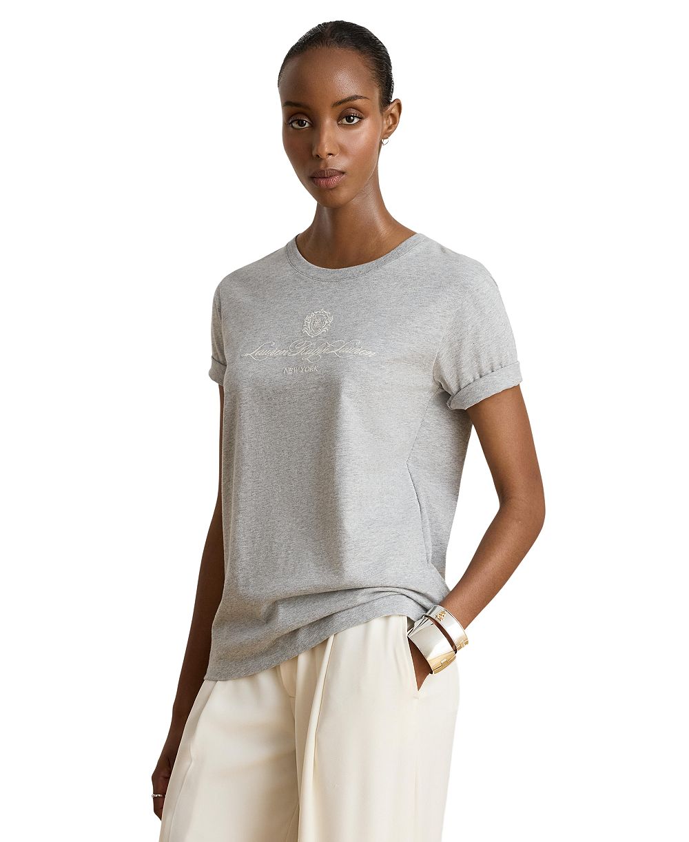 Футболка Lauren Ralph Lauren Women's Crewneck Short-Sleeve