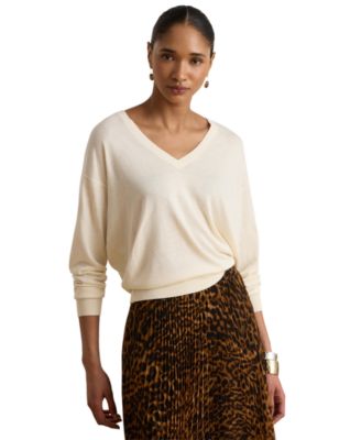 Женский джемпер Lauren Ralph Lauren Long-Sleeve V-Neck