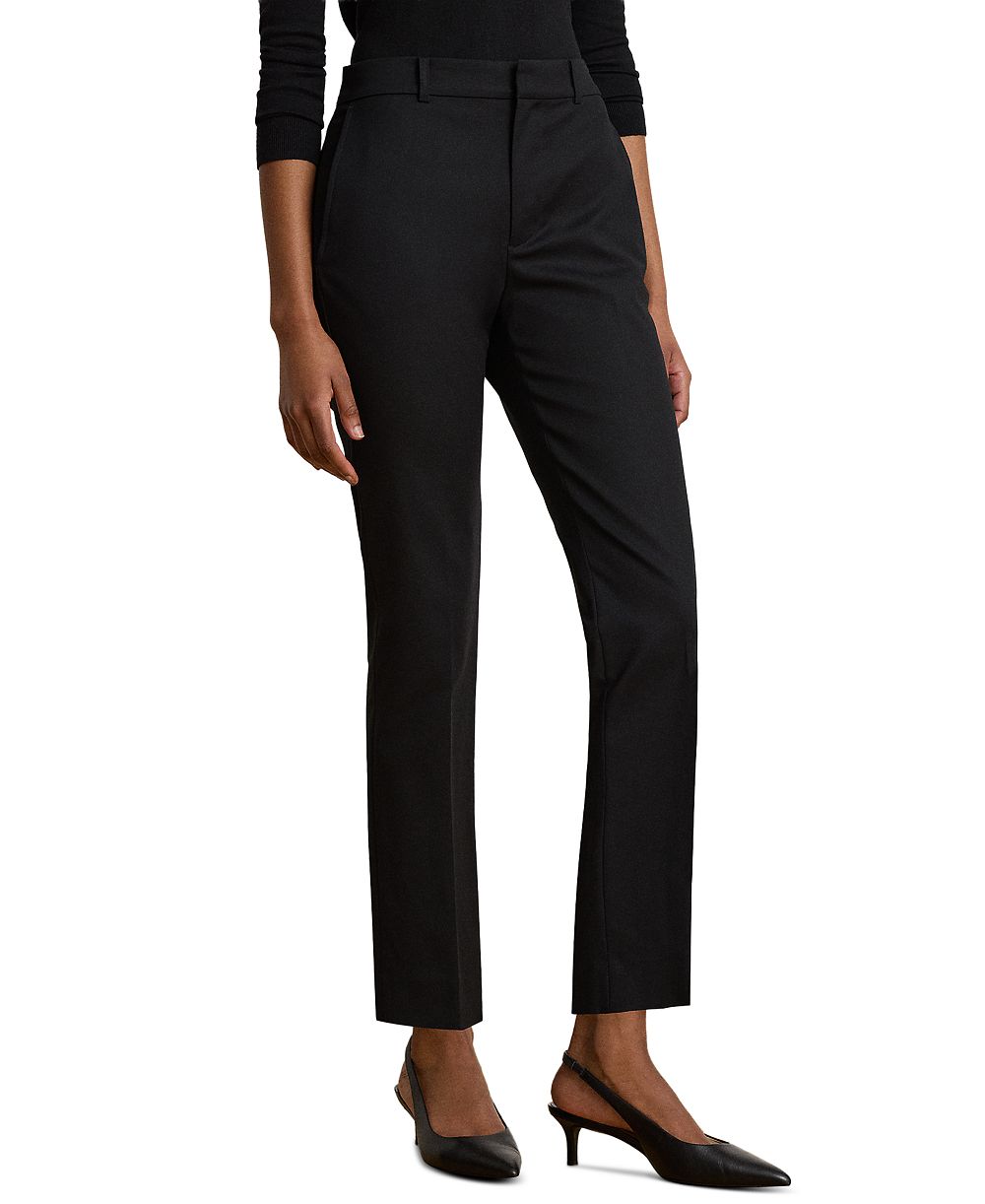 Женские узкие брюки с высокой посадкой Lauren Ralph Lauren Slim Ankle