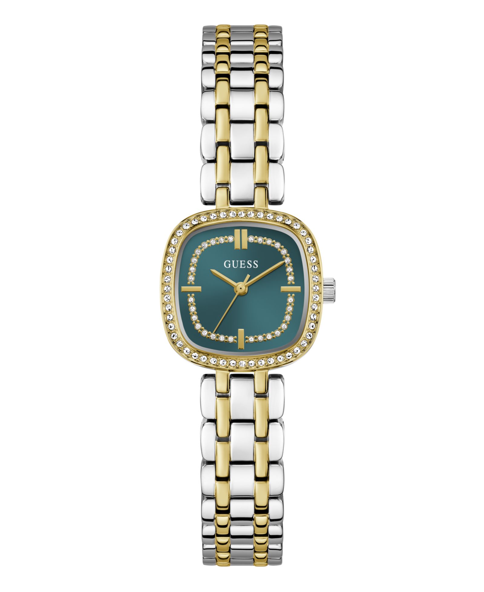 Женские аналоговые часы GUESS с золотистым покрытием 25mm