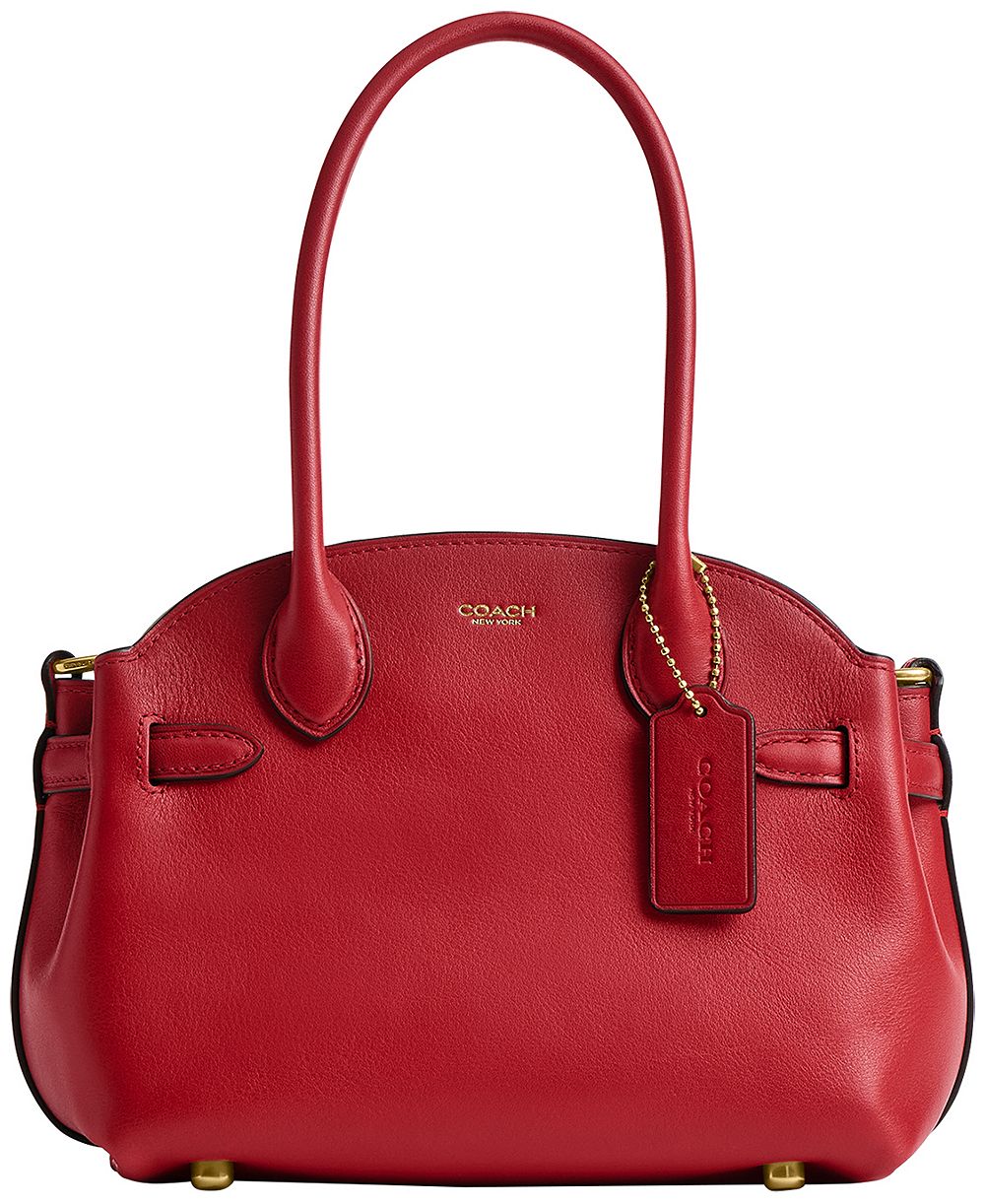 COACH Soft Empire Small Leather Satchel Bag 21