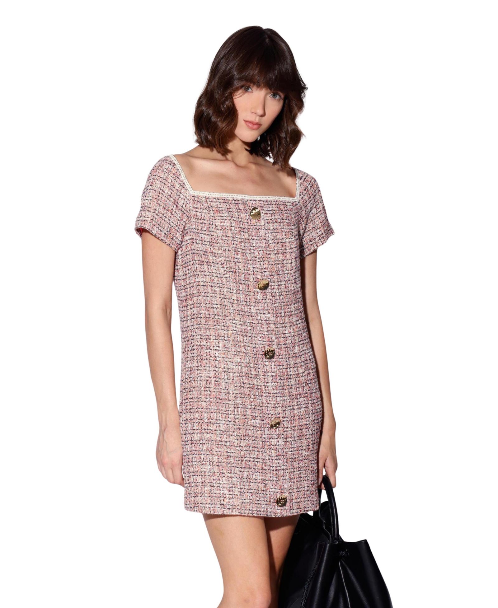 Walter Baker Женское мини-платье Hayden tweed shift
