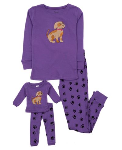 Dog paw purple
