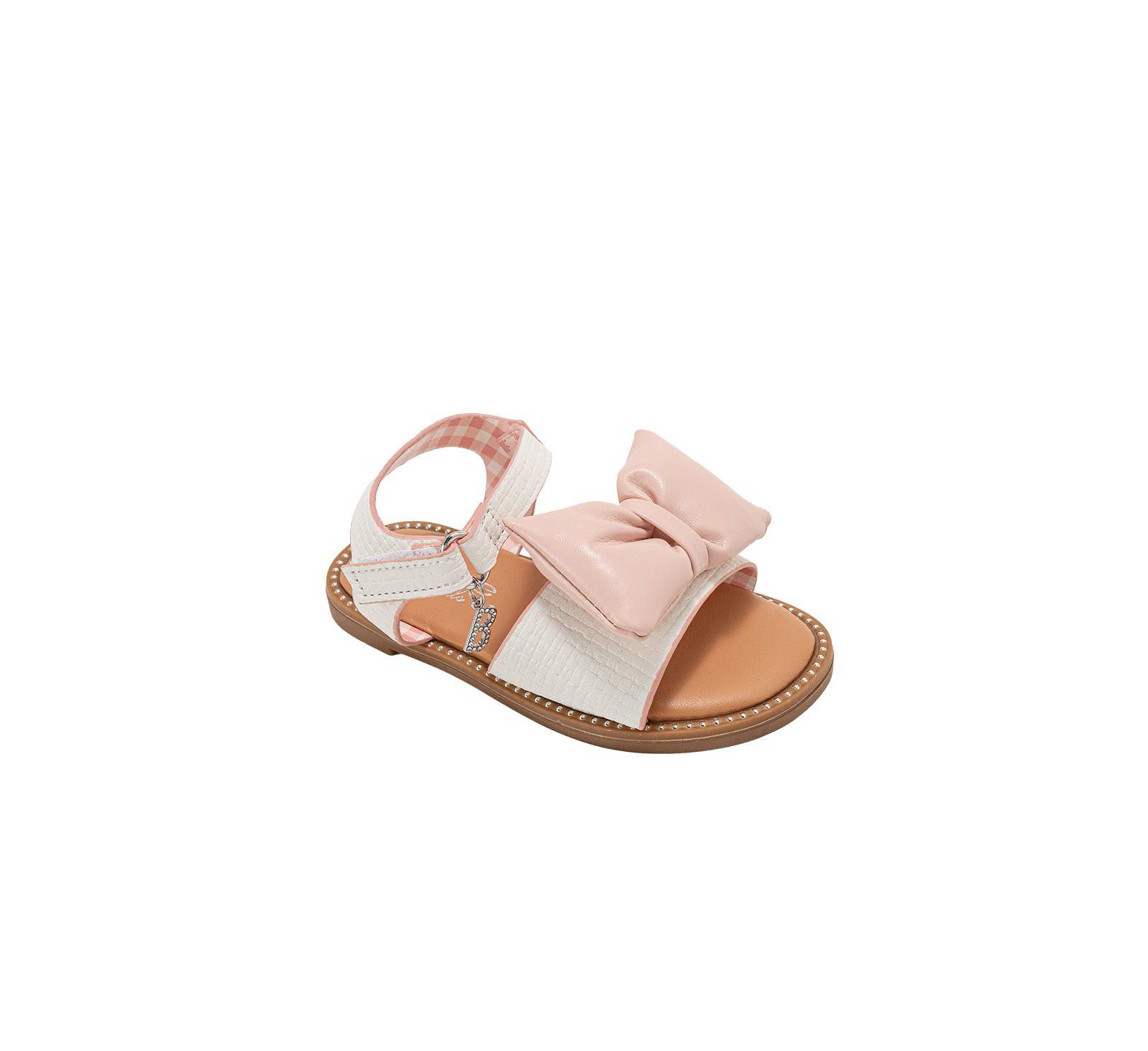 Сандалии Bebe Little Girls Cute Fashion Flat Sandals и летняя обувь с ремешком на щиколотке
