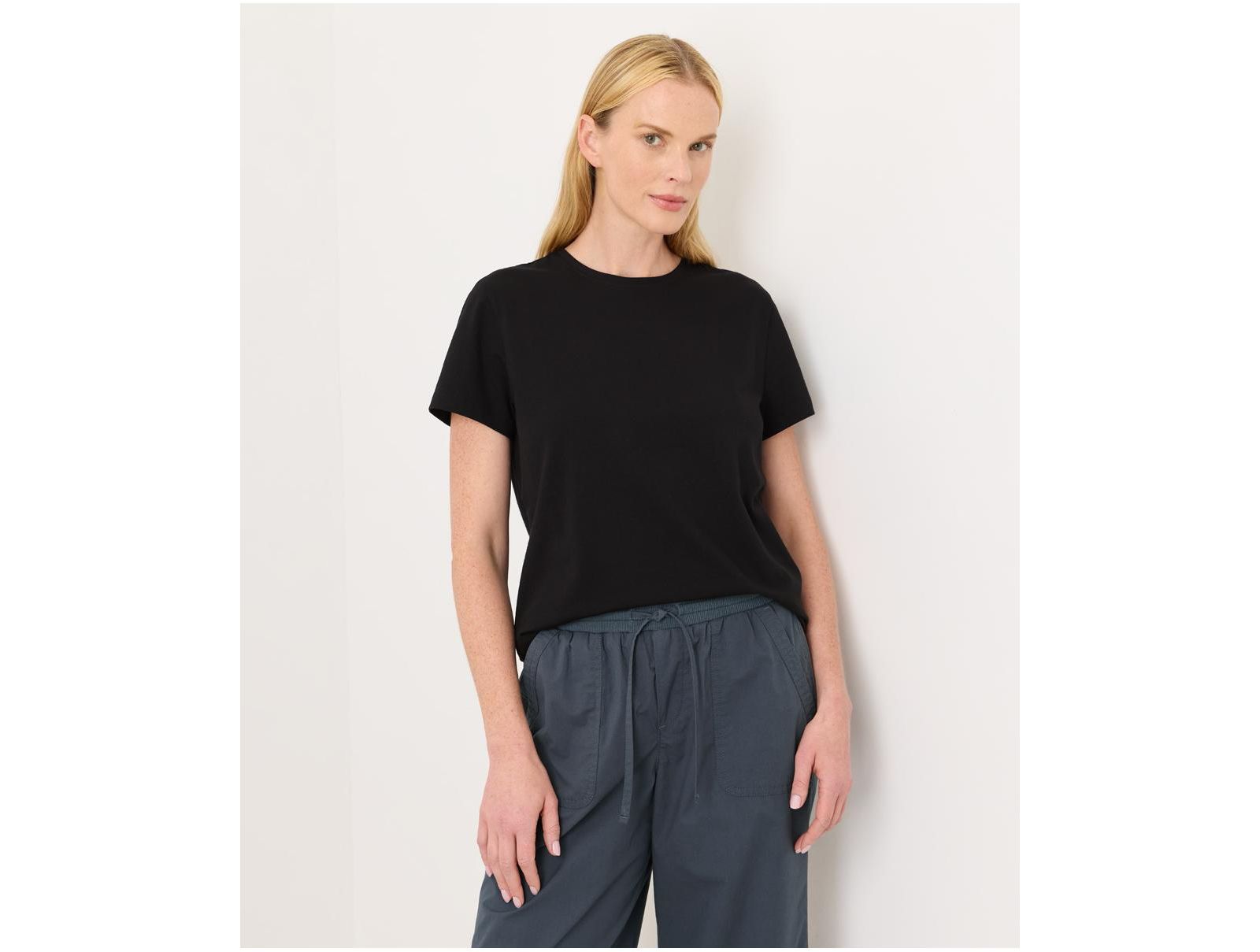 Pact Women's Luxe Signature Crewneck Tee