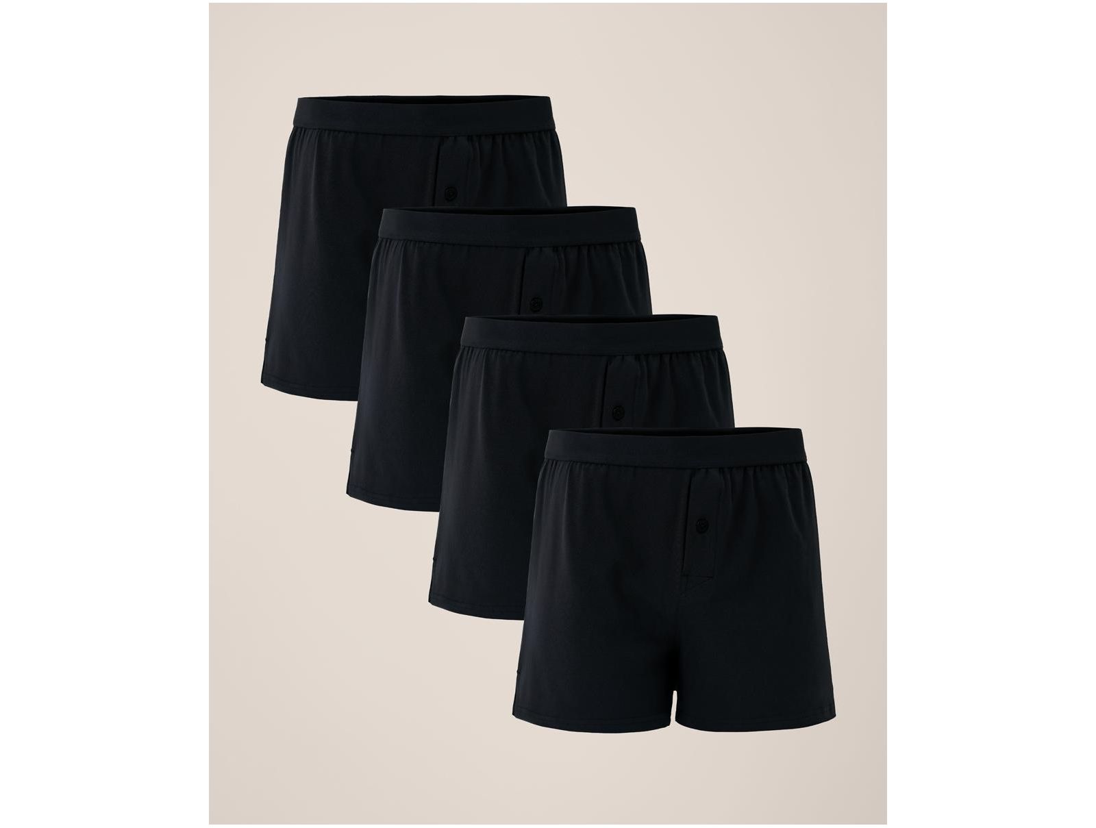 Pact Men's Everyday Knit Boxer 4-Pack Made With Organic Cotton