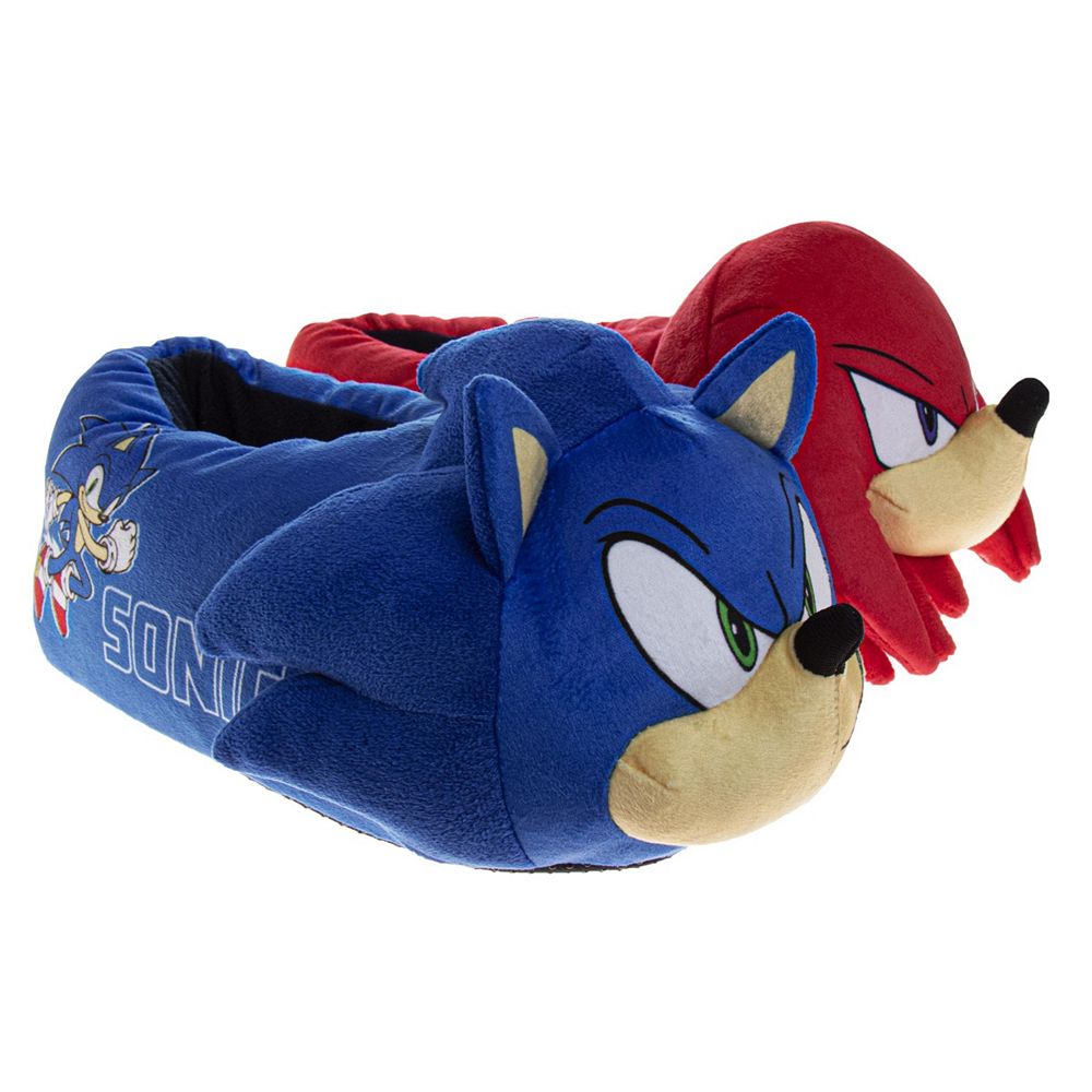 Sonic The Hedgehog детские тапочки, легкие, плюшевые и теплые домашние туфли