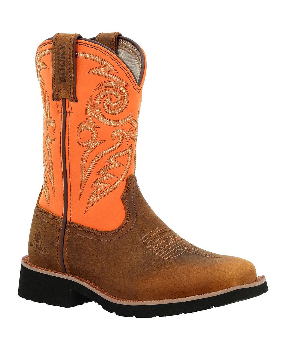 ROCKY Kid s MonoCrepe Western Boot