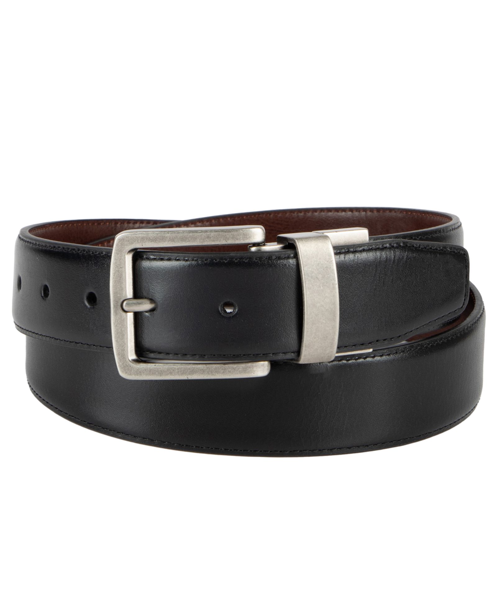 Tommy Bahama Мужской двусторонний ремень для брюк Two-In-One Reversible Dress Belt