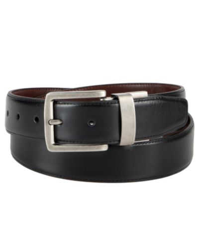 35MM Tommy Bahama Men's Two-In-One Reversible Dress Belt
