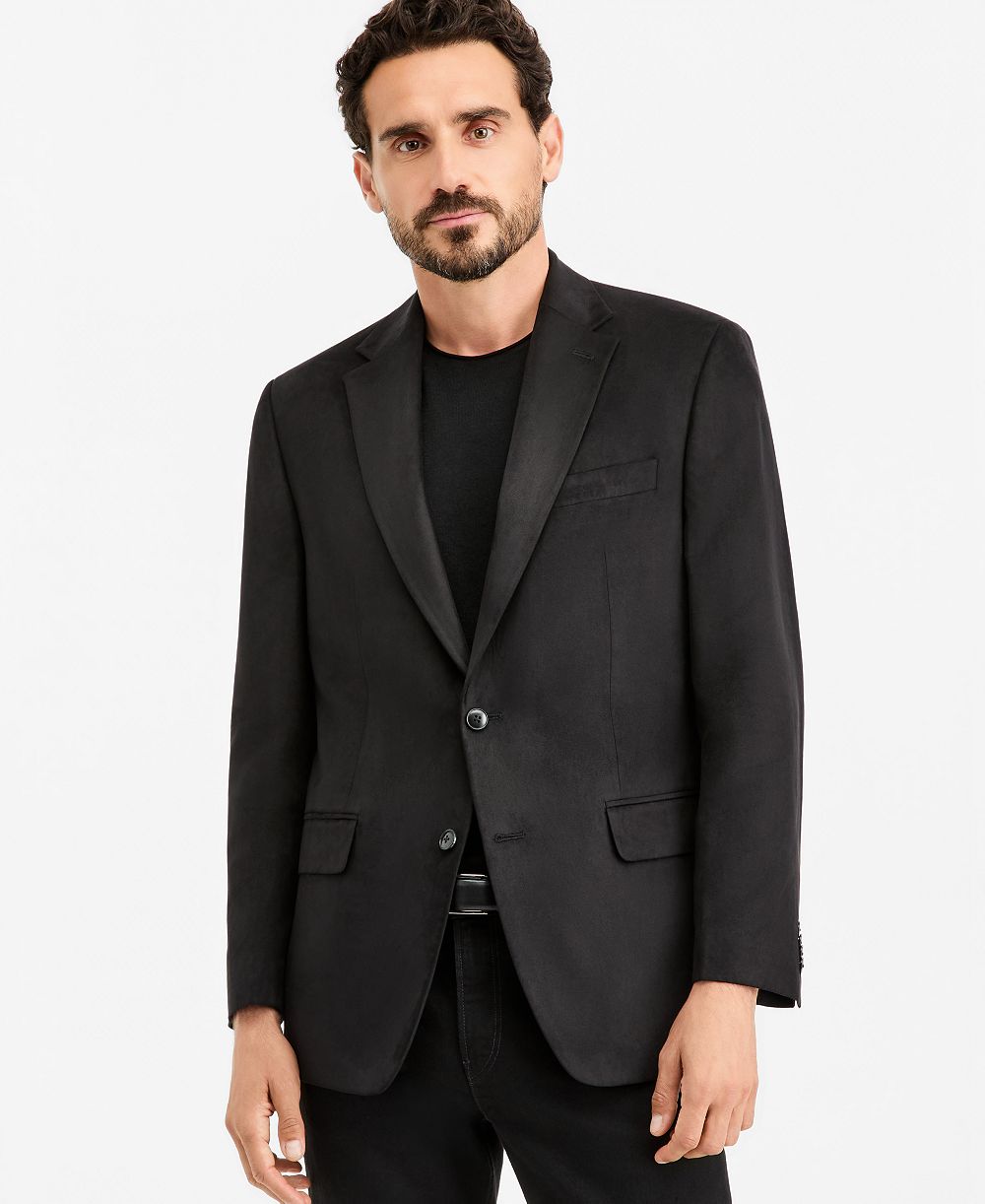 Michael Kors Men's Classic-Fit Faux Suede Sport Coat