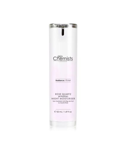 Ночной увлажняющий крем skinChemists Rose Quartz Mineral, 50ml